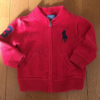 ポロラルフローレン(POLO RALPH LAUREN)の値下げしました！ラルフローレン ニットカーディガン 80(カーディガン/ボレロ)