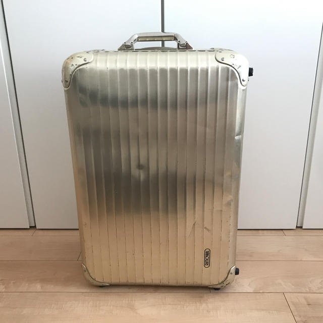 希少 Rimowa Gold Topas 廃盤品 63L 2輪 ゴールドトパース