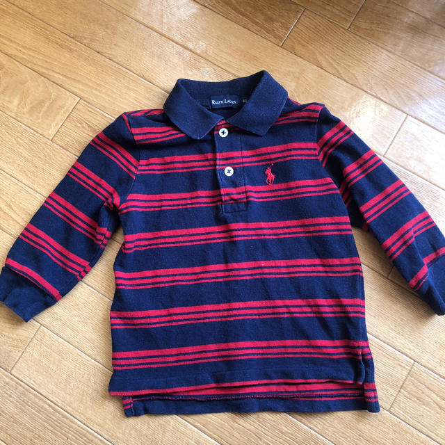 Ralph Lauren(ラルフローレン)の値引き ラルフローレン ポロシャツ80センチ キッズ/ベビー/マタニティのベビー服(~85cm)(Ｔシャツ)の商品写真