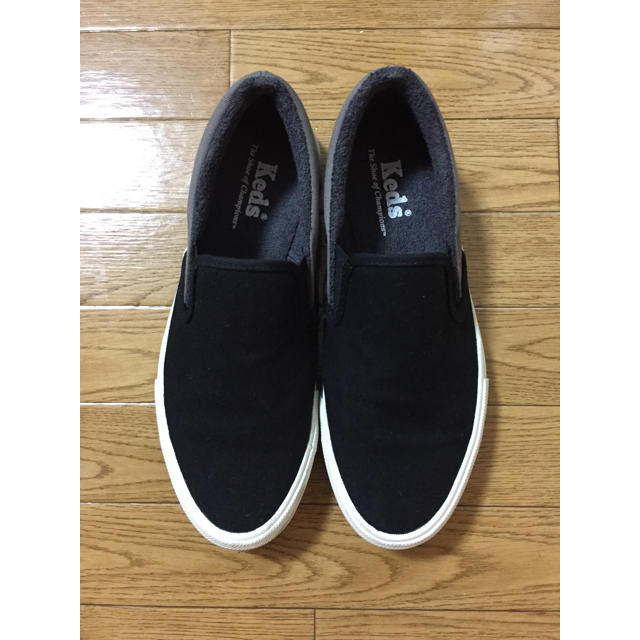 Keds(ケッズ)の美品☆Keds別注スリッポン☆24.5cmスニーカーケッズ レディースの靴/シューズ(スリッポン/モカシン)の商品写真