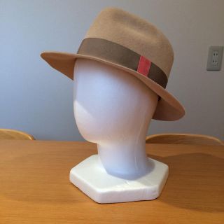 ボルサリーノ(Borsalino)の《未使用》ラスリーズシャルルシャポー フェルトハット 梨花(ハット)