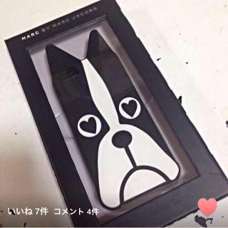 マークバイマークジェイコブス(MARC BY MARC JACOBS)のマーク♡iPhone case(モバイルケース/カバー)