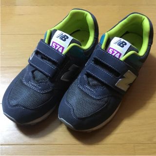 ニューバランス(New Balance)のNB574 green label relaxing  別注 20.5cm(スニーカー)