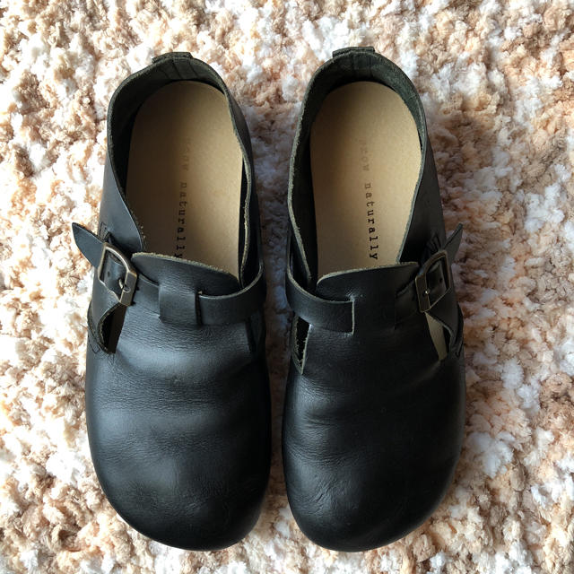 BIRKENSTOCK(ビルケンシュトック)の☆専用☆   grow naturally 23.5cm  ブラック レディースの靴/シューズ(ローファー/革靴)の商品写真