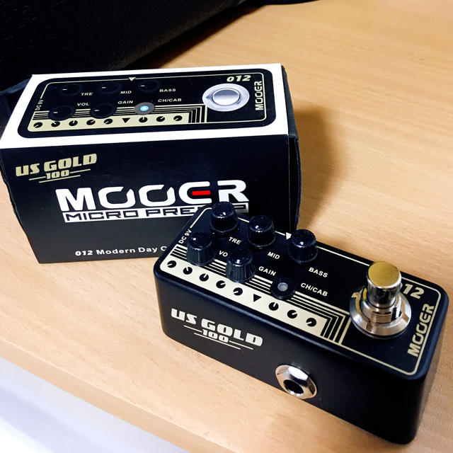 MOOER micro preamp012 US GOLD(friedmien)