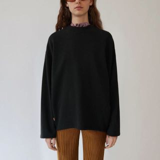 アクネ(ACNE)のお値下げ Acne Studios スウェット ブラック アクネ(トレーナー/スウェット)