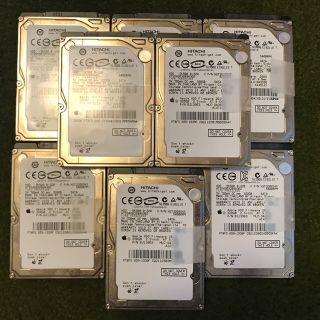 ヒタチ(日立)のhitachi 2.5インチ HDD 320gb(PCパーツ)