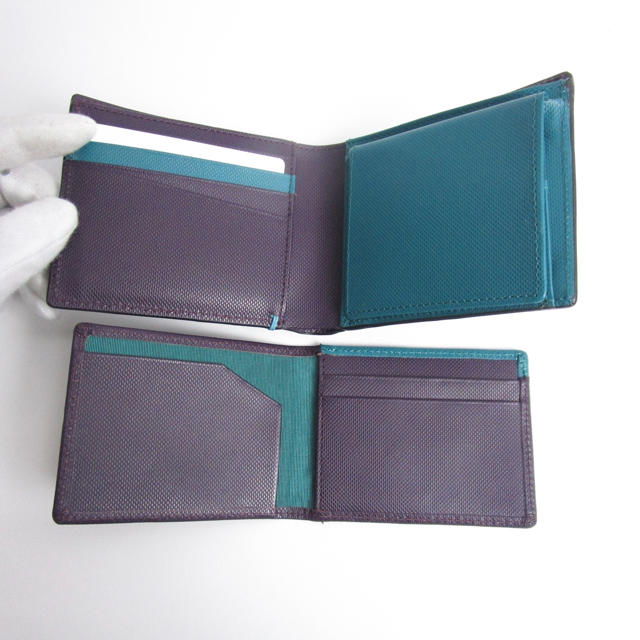 未使用【ポールスミス】二つ折り財布 レザー 正規品 3