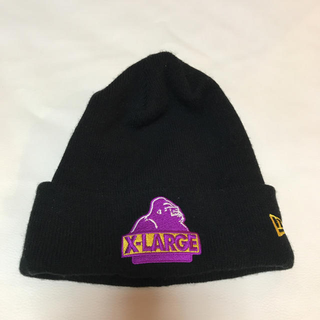 XLARGE(エクストララージ)のNew eraコラボ ニット帽 メンズの帽子(ニット帽/ビーニー)の商品写真