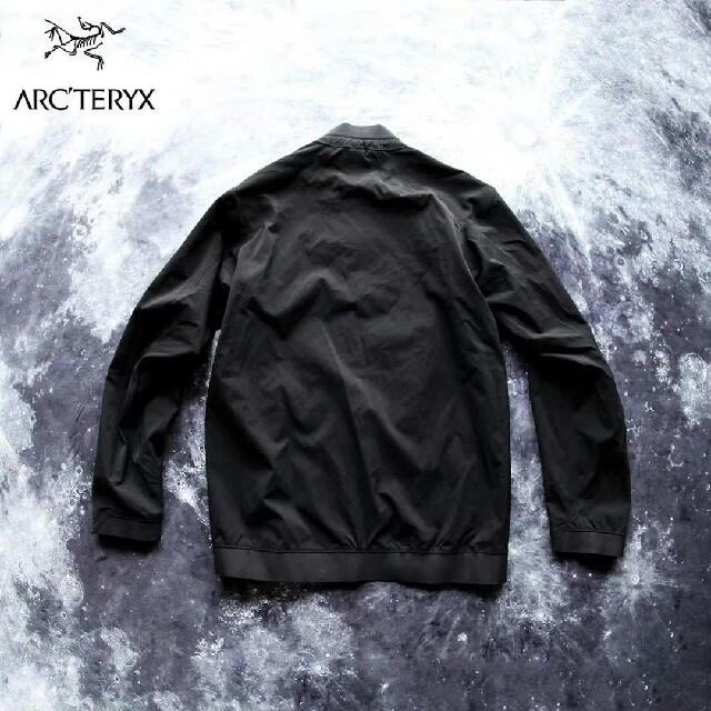 ARC'TERYX(アークテリクス)のアークテリクスARC'TERYX　防水ジャケット　サイズM　メンズ　ブラック メンズのジャケット/アウター(その他)の商品写真