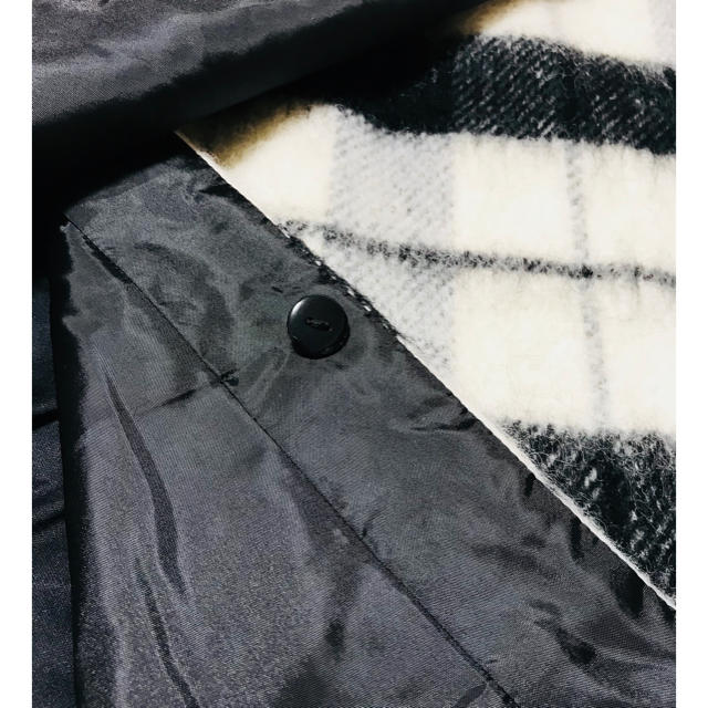 MERCURYDUO(マーキュリーデュオ)のチェックシャギーラップスカート レディースのスカート(ミニスカート)の商品写真