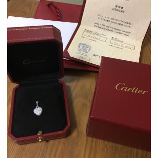 カルティエ(Cartier)のクラッシャー様専用 カルティエ チャーム ハート ダイヤモンドパヴェ(チャーム)