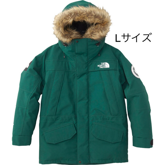 THE NORTH FACE(ザノースフェイス)のアンタークティカパーカ 2018AW緑 ND91807 Lサイズ ノースフェイス メンズのジャケット/アウター(ダウンジャケット)の商品写真