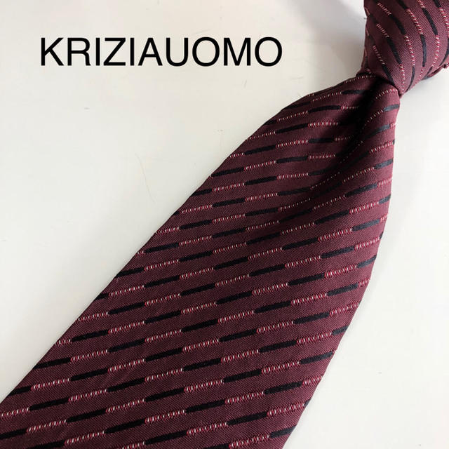 KRIZIA(クリツィア)の★美品★ KRIZIAUOMO イタリア製 クリツィアウォモ メンズのファッション小物(ネクタイ)の商品写真