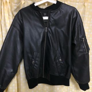 ダブルクローゼット(w closet)の革ジャン MA-1(ライダースジャケット)