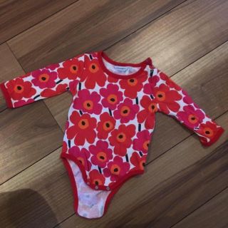 マリメッコ(marimekko)のマリメッコ  長袖ロンパース(ロンパース)