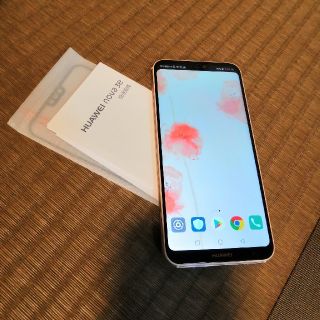 Huawei p20liteとおんなじ nova3e ピンク SIMフリー(スマートフォン本体)