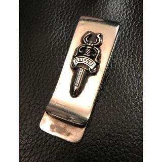 クロムハーツ(Chrome Hearts)のクロムハーツchrome  hearts ダガー マネークリップ(長財布)