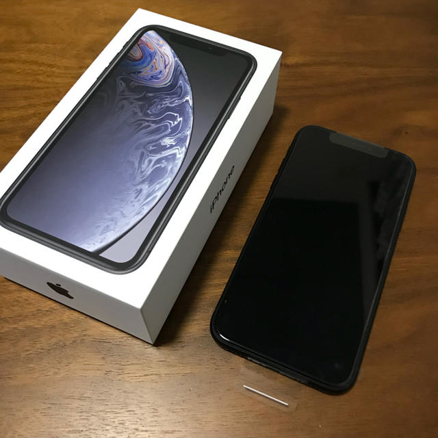 通販 iPhone XR ブラック 64GB SIMロック解除 残債なし SIMフリー ...