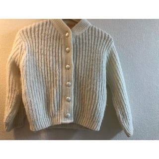 ロキエ(Lochie)のjantiques vintage  knit cardigan(カーディガン)