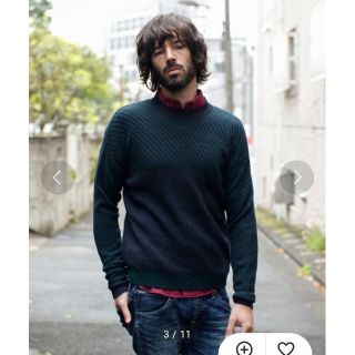 ファクトタム(FACTOTUM)の【FACTOTUM】17aw アルパカニット 46(ニット/セーター)