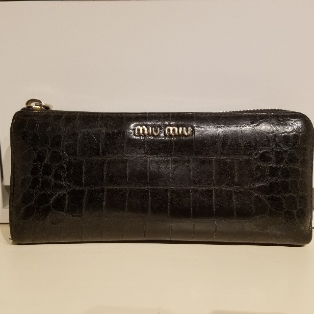 miumiu(ミュウミュウ)のブークレー様専用miu miu長財布 メンズのファッション小物(長財布)の商品写真