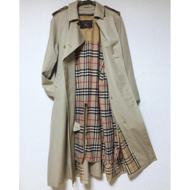 BURBERRY(バーバリー)のBURBERRY プローサム ステンカラーコート ZARAパンツ メンズのジャケット/アウター(トレンチコート)の商品写真