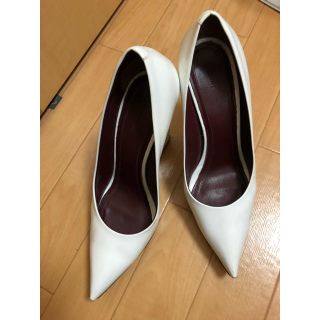 アメリヴィンテージ(Ameri VINTAGE)のセリーヌ チャンキーヒール パンプス ポインテッド Ameri VINTAGE (ハイヒール/パンプス)