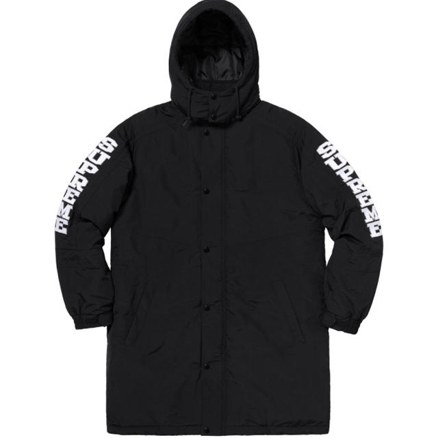 即発送 S Sleeve Logo Sideline Parka ①