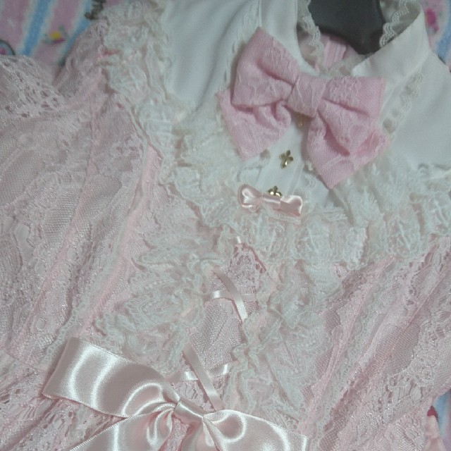 Angelic PrettyのHoly Lacy Doll ドレス＆ボンネット