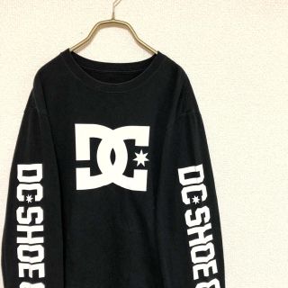 ディーシーシュー(DC SHOE)の【廃盤】DC shoe ロングTシャツ メンズ L サイドライン 古着(Tシャツ/カットソー(七分/長袖))