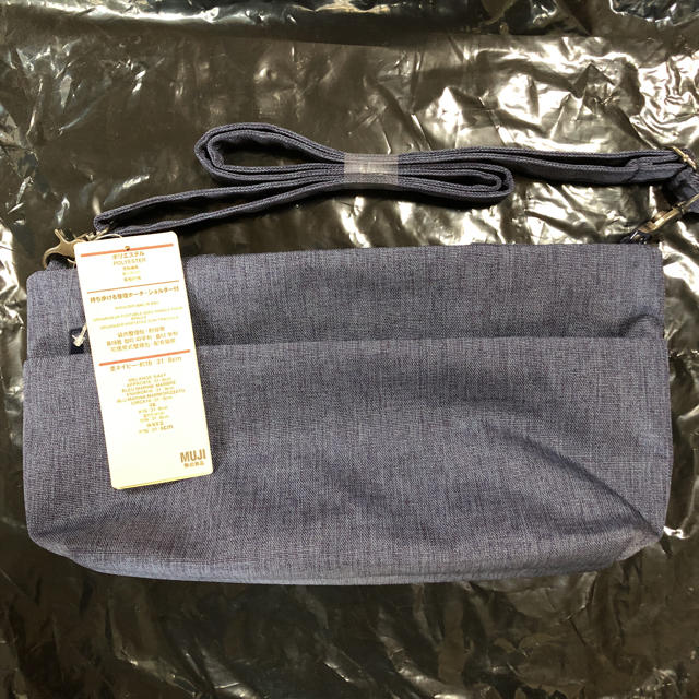 MUJI (無印良品)(ムジルシリョウヒン)のショルダー付きポーチ レディースのファッション小物(ポーチ)の商品写真