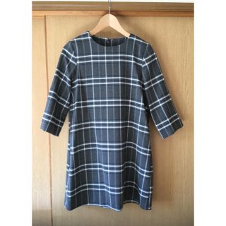 ザラ(ZARA)のZARA チェックワンピース(ひざ丈ワンピース)