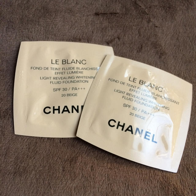 CHANEL(シャネル)のシャネル ルブラン サンプル コスメ/美容のベースメイク/化粧品(ファンデーション)の商品写真