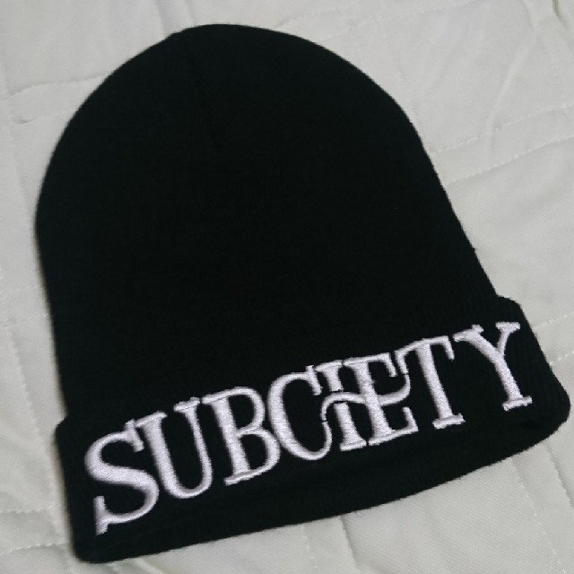 Subciety(サブサエティ)のSubciety ニット帽 ビーニー メンズの帽子(ニット帽/ビーニー)の商品写真