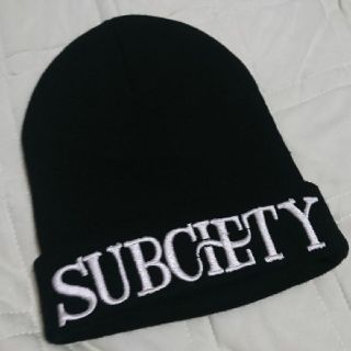 サブサエティ(Subciety)のSubciety ニット帽 ビーニー(ニット帽/ビーニー)