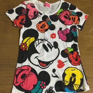 ディズニー Tシャツ ミニーマウス(Tシャツ(半袖/袖なし))