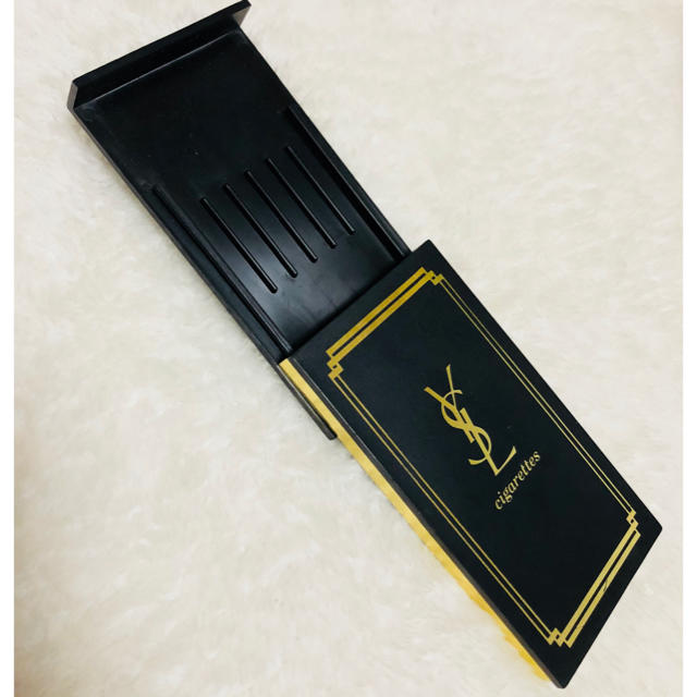 箱付 YVES SAINT LAURENT YVES シガレットケース ツートン