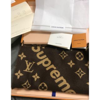 ルイヴィトン(LOUIS VUITTON)のSupreme x louis vuitton マフラー(マフラー/ショール)