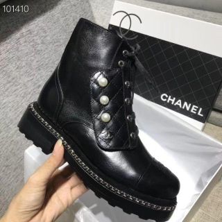 シャネル(CHANEL)のシャネル ブーツ パール(ブーツ)