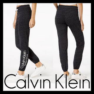 カルバンクライン(Calvin Klein)の日本未入荷★CK カルバン クライン ロゴ スウェット パンツ ブラック XS(カジュアルパンツ)