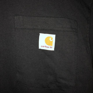 カーハート(carhartt)のカーハート  ロンT 黒 Sサイズ(Tシャツ/カットソー(七分/長袖))