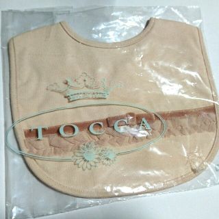 TOCCA トッカ スタイ ピンク 新品(ベビースタイ/よだれかけ)