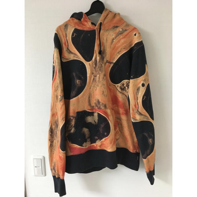 17aw supreme Blood and Semen Hooded