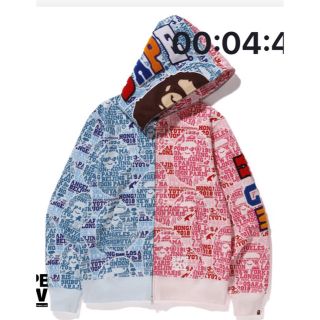 アベイシングエイプ(A BATHING APE)のkaka様専用 エイプ ベイプ 25周年 サイズ Ｌ BAPE 新品 (パーカー)