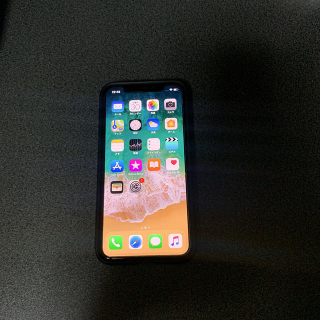 iPhone X au256GBスペースグレイ