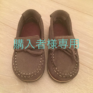 ザラキッズ(ZARA KIDS)のZARAベビーモカシン(フラットシューズ)