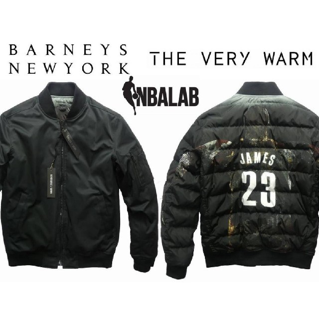 BARNEYS NEWYORK 限定品NBALAB×THE VERY WARMダウンジャケット