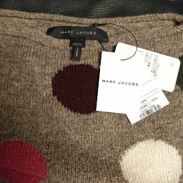 MARC JACOBS(マークジェイコブス)のまあた様専用 新品、未使用 MARC JACOBS ドットセーター レディースのトップス(ニット/セーター)の商品写真