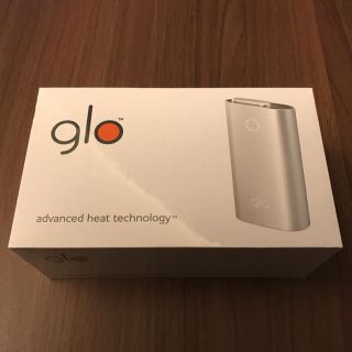 グロー(glo)のglo 未開封新品 シルバー(タバコグッズ)